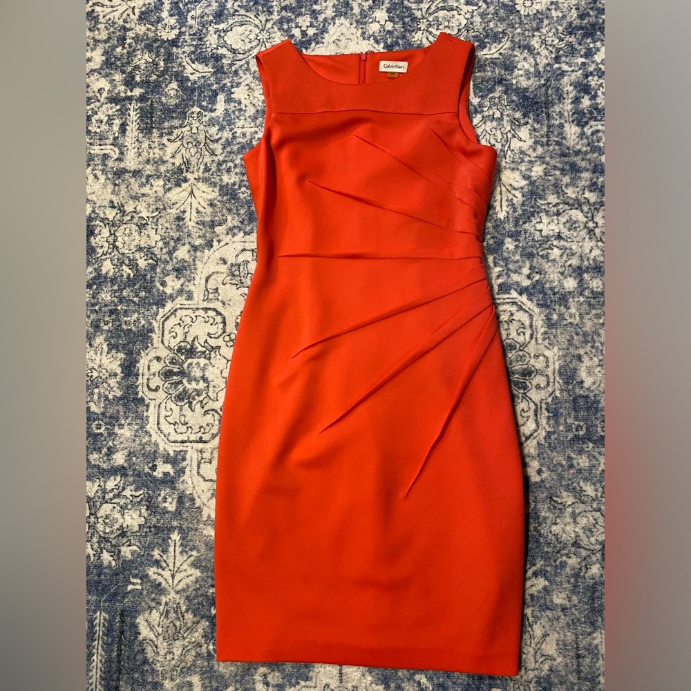 Calvin Klein Vibrant pink Mini Dress